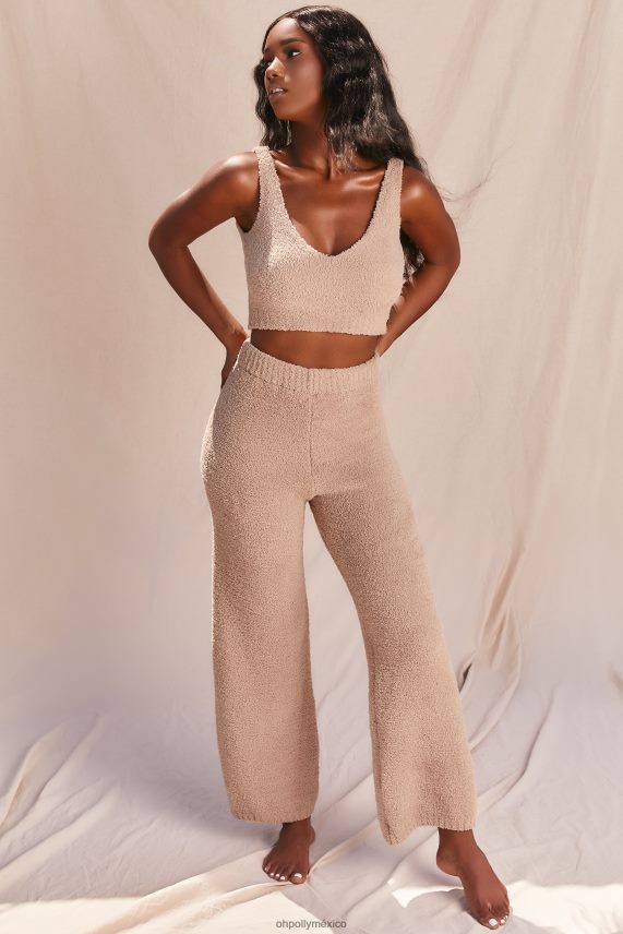 arena quedémonos en una acogedora camiseta sin mangas con cuello en v Oh Polly mujer recopilación 6N8XHD686