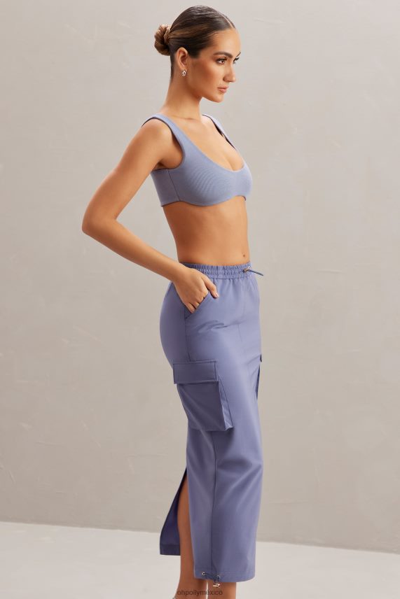 Armada falda larga cargo kirra Oh Polly mujer Faldas 6N8XHD774