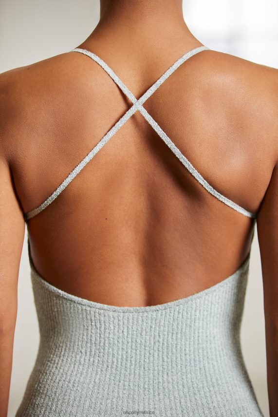 menta vestido largo con espalda escotada stassie Oh Polly mujer vestidos 6N8XHD101