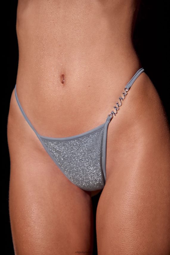 azul braguitas de bikini tipo tanga de triángulo tayen Oh Polly mujer trajes de baño 6N8XHD875